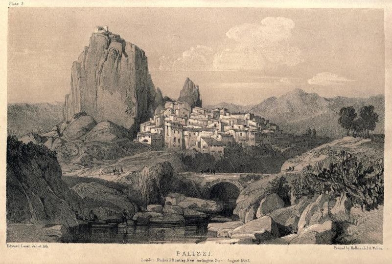 Edward Lear a Palizzi